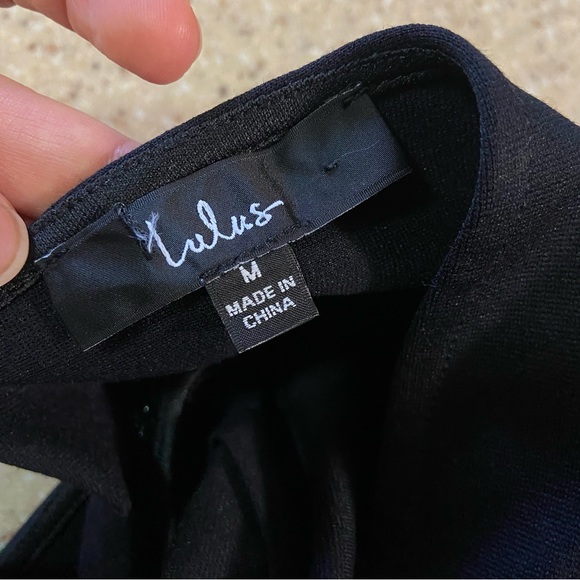 NWOT Va Va Voom Black Backless Midi Dress - Picture 4 of 9